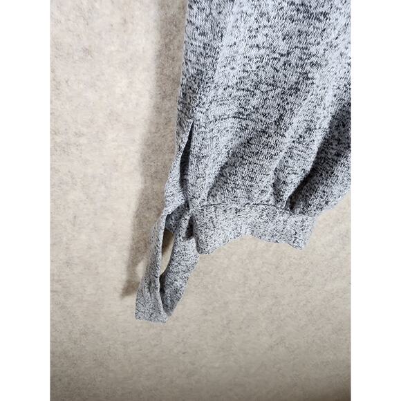 UGG Women's Grey Tied Hem Jogger Sweatpants Active Loungewear Ankle Crop SZ S - Picture 5 of 7